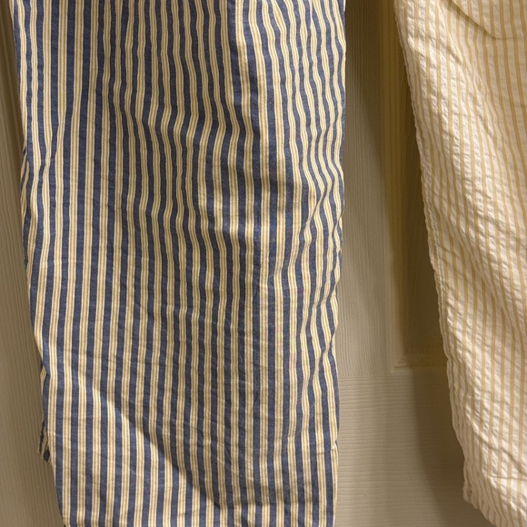 AERIE off-duty seersucker trouser PJ size XL - Picture 4 of 8